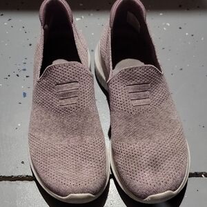 Skechers Women's Knit Slip-On Sneakers - Lavender